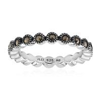 Bague en argent et Marcassite