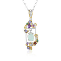Collier en argent et Opale Welo (Gems en Vogue)