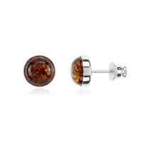 Boucles d'oreilles en argent et Ambre baltique