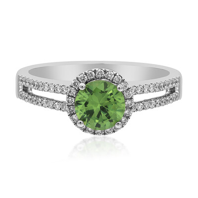 Bague en or et Grenat démantoïde de Namibie (CIRARI)