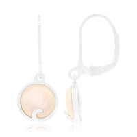 Boucles d'oreilles en argent et Nacre