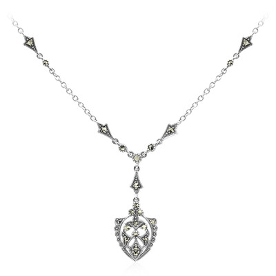 Collier en argent et Marcassite