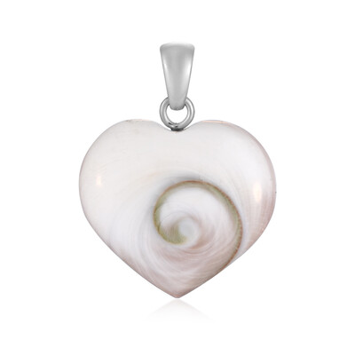 Pendentif en argent et Œil de Shiva (Bali Barong)