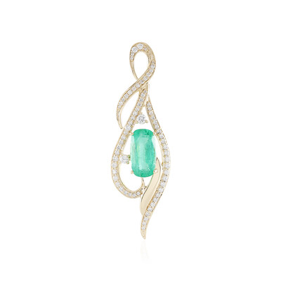 Pendentif en or et Emeraude de Russie (AMAYANI)