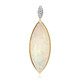 Pendentif en or et Opale blanche du Brésil