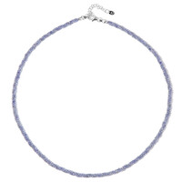 Collier en argent et Tanzanite