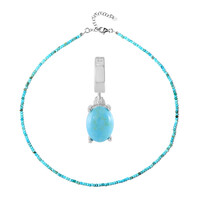 Parure en argent et Turquoise
