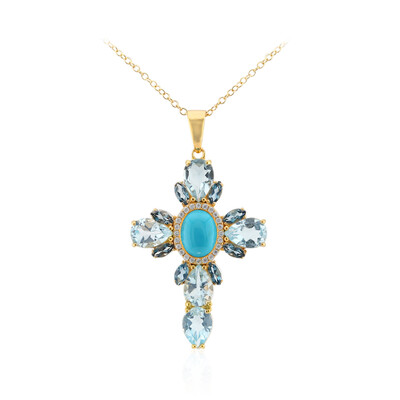 Collier en argent et Turquoise