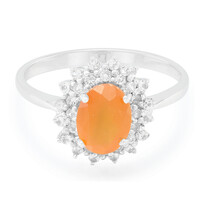 Bague en argent et Cornaline