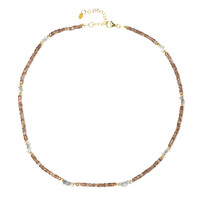 Collier en argent et Diamant argenté