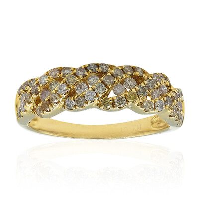 Bague en or et Diamant fancy SI2 (CIRARI)