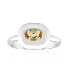 Bague en argent et Topaze impériale (Pallanova)
