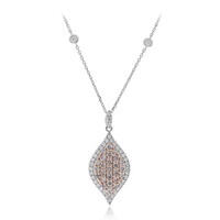 Collier en or et Diamant rose I1 (CIRARI)