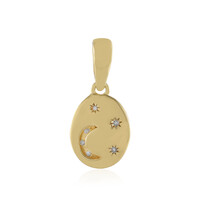 Pendentif en argent et Diamant I2 (I)