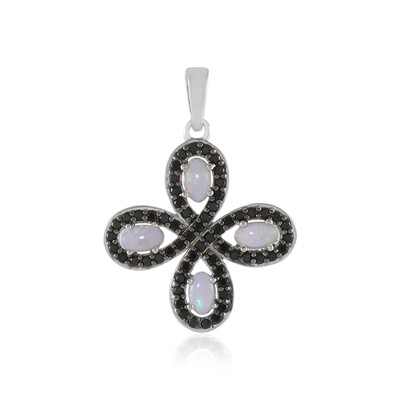 Pendentif en argent et Opale d'Australie