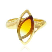 Bague en argent et Ambre baltique