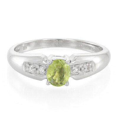 Bague en argent et Tourmaline Paraïba