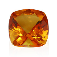  Citrine mandarine (gemme et boîte de collection)