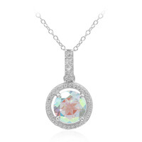 Collier en argent et Topaze Rayon de Lune
