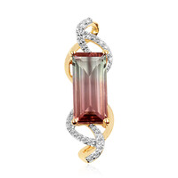 Pendentif en or et Tourmaline multicolore (AMAYANI)