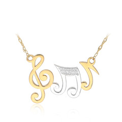 Collier en or et Diamant PK (L)