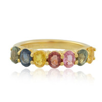 Bague en argent et Saphir