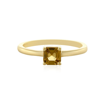 Bague en argent et Tourmaline néon du Nigeria