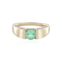 Bague en or et Emeraude de Russie (de Melo)
