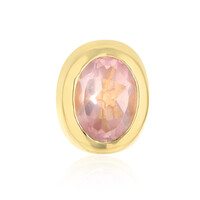 Pendentif en argent et Quartz rose