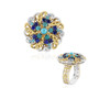 Bague en argent et Turquoise Sleeping Beauty (Gems en Vogue)