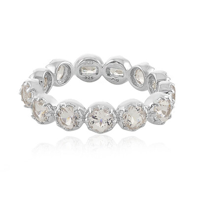 Bague en argent et Danburite