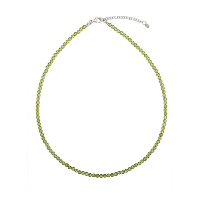Collier en argent et Péridot