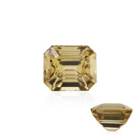  Zircon champagne 17,062 ct (gemme et boîte de collection)