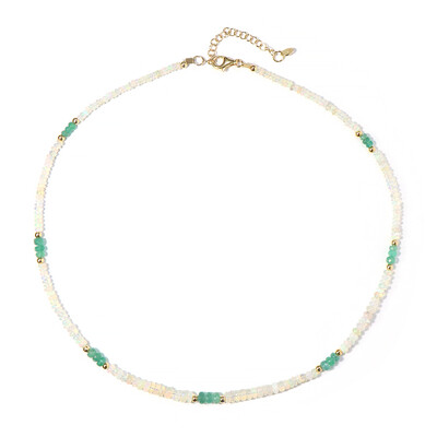 Collier en argent et Opale Welo