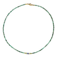 Collier en argent et Emeraude de Socoto