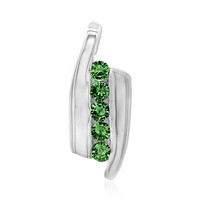 Pendentif en argent et Grenat Tsavorite
