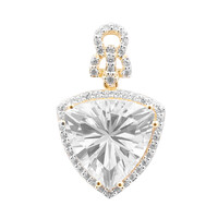 Pendentif en or et Danburite