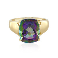 Bague en argent et Quartz mystique