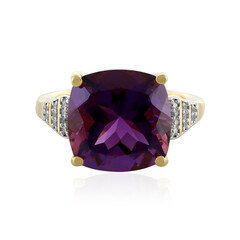 Bague en argent et Améthyste du Maroc
