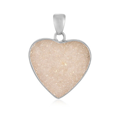 Pendentif en argent et Agate Druzy (Bali Barong)