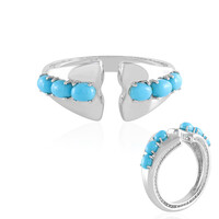 Bague en argent et Turquoise Sleeping Beauty (de Melo)