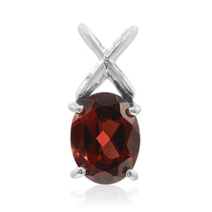 Pendentif en argent et Grenat du Mozambique