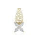 Pendentif en or et Zircon (Ornaments by de Melo)