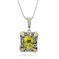 Collier en argent et Quartz de l'Ouro Verde (Dallas Prince Designs)