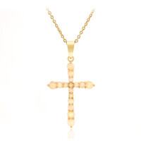 Collier en argent et Opale Welo