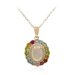 Collier en argent et Opale Welo
