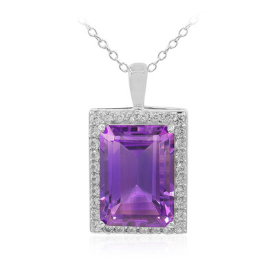 Collier en argent et Améthyste