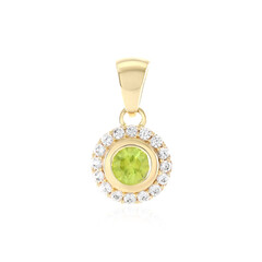 Pendentif en or et Sphène