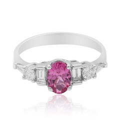Bague en or et Spinelle rouge noble (CIRARI)