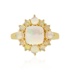 Bague en argent et Opale Welo